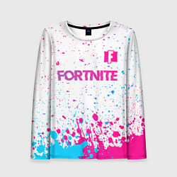 Женский лонгслив Fortnite Neon Gradient