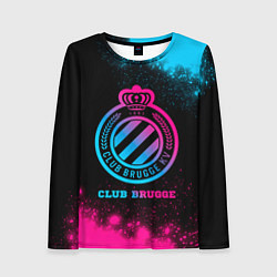 Женский лонгслив Club Brugge Neon Gradient