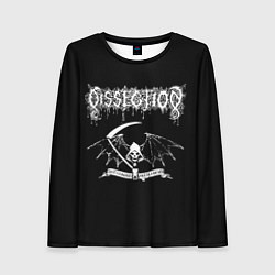 Лонгслив женский Dissection - Anti-Cosmic Metal of Death, цвет: 3D-принт