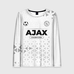 Женский лонгслив Ajax Champions Униформа