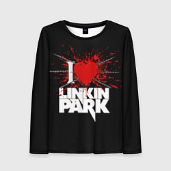 Женский лонгслив Linkin Park Сердце