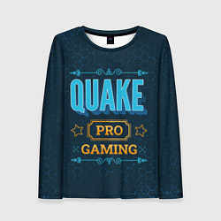 Женский лонгслив Игра Quake: pro gaming