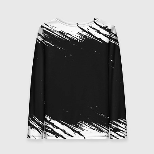 Женский лонгслив Тренер из России и герб РФ / 3D-принт – фото 2