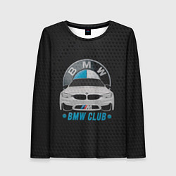 Женский лонгслив BMW club carbon