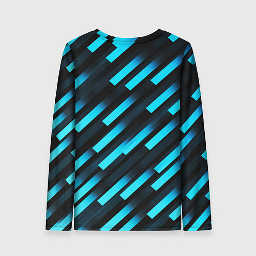 Женский лонгслив Bandpass flow / 3D-принт – фото 2
