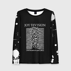 Лонгслив женский Joy Division - unknown pleasures, цвет: 3D-принт