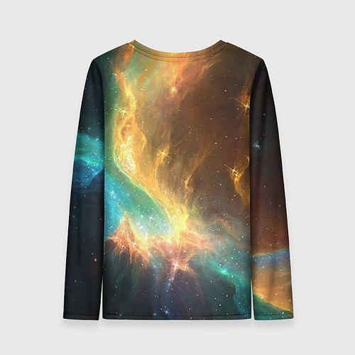 Женский лонгслив Крыло звезды / 3D-принт – фото 2
