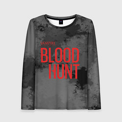 Лонгслив женский Vampire the masquerade bloodhunt logo, цвет: 3D-принт