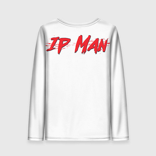 Женский лонгслив Ип Ман - Ip Man / 3D-принт – фото 2