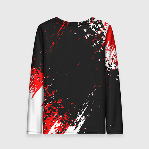 Женский лонгслив Cannibal Corpse -краска / 3D-принт – фото 2