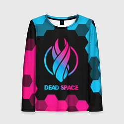 Лонгслив женский Dead Space - neon gradient, цвет: 3D-принт