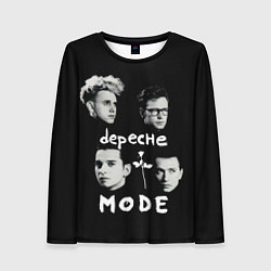 Женский лонгслив Depeche Mode portrait