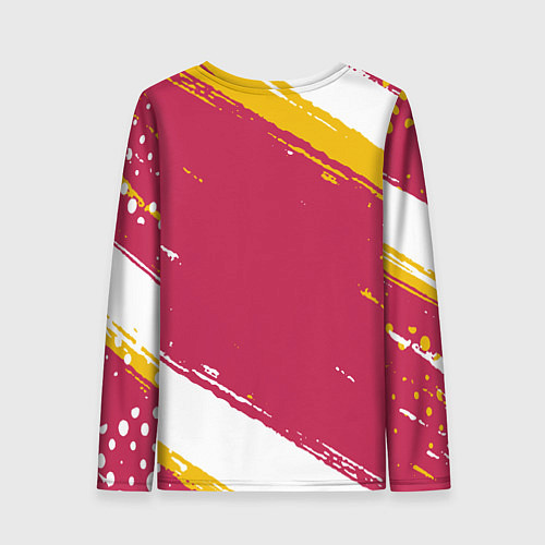 Женский лонгслив Barcelona Краска / 3D-принт – фото 2