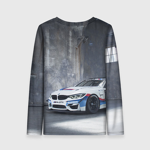 Женский лонгслив BMW M4 GT4 - racing team - motorsport / 3D-принт – фото 2