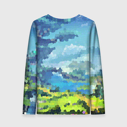 Женский лонгслив Нахида Геншин Импакт / 3D-принт – фото 2