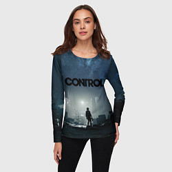 Лонгслив женский Jesse Faden art, цвет: 3D-принт — фото 2