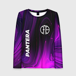 Женский лонгслив Pantera violet plasma