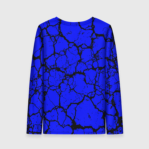 Женский лонгслив Радужные друзья персонаж Синий / 3D-принт – фото 2