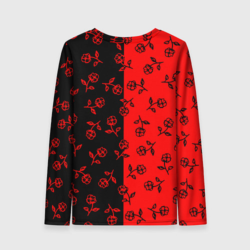 Женский лонгслив Мама в сердце / 3D-принт – фото 2