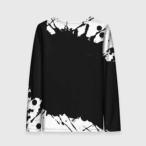 Женский лонгслив Группа Король и Шут и рок кот / 3D-принт – фото 2