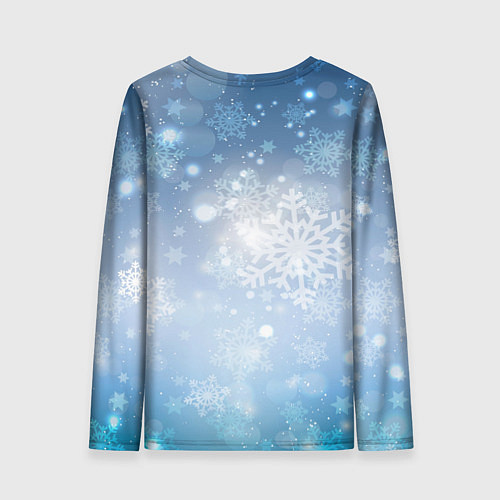 Женский лонгслив Милая зайка / 3D-принт – фото 2