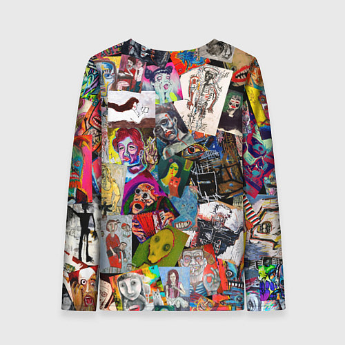 Женский лонгслив Art Trash / 3D-принт – фото 2