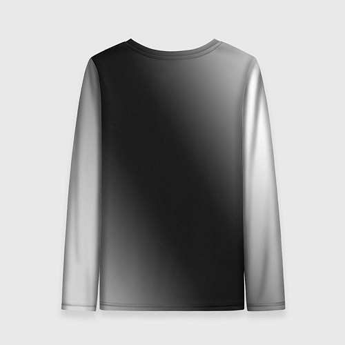 Женский лонгслив Психолог и этим все сказано: на темном / 3D-принт – фото 2