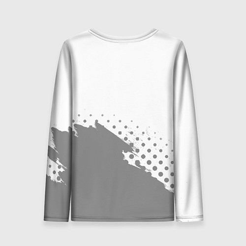 Женский лонгслив Юрист - в красной рамке на светлом / 3D-принт – фото 2