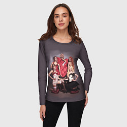 Лонгслив женский Джи Айдл, цвет: 3D-принт — фото 2