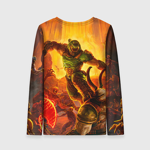 Женский лонгслив Палач Рока / 3D-принт – фото 2