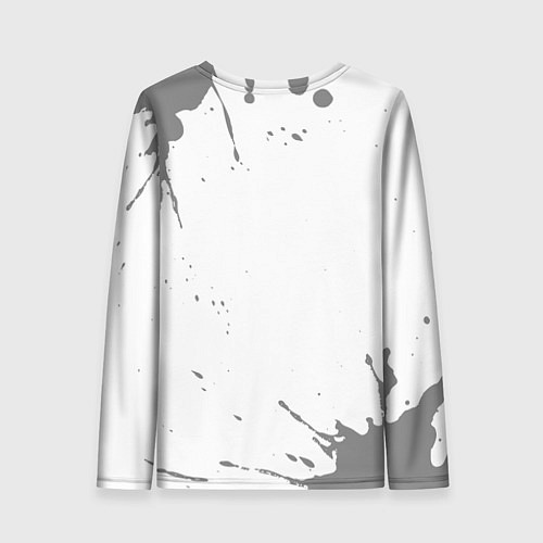 Женский лонгслив На Земле с 1970: краска на светлом / 3D-принт – фото 2