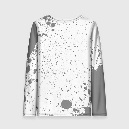 Женский лонгслив На Земле с 1965: краска на светлом / 3D-принт – фото 2