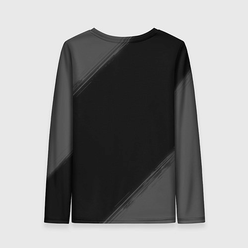 Женский лонгслив Наталья и желтый символ СССР со звездой / 3D-принт – фото 2