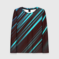 Женский лонгслив Stripes line neon color