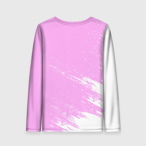 Женский лонгслив Леся кошечка с сердечком / 3D-принт – фото 2