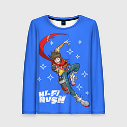 Женский лонгслив Меломан Чай - Hi fi rush