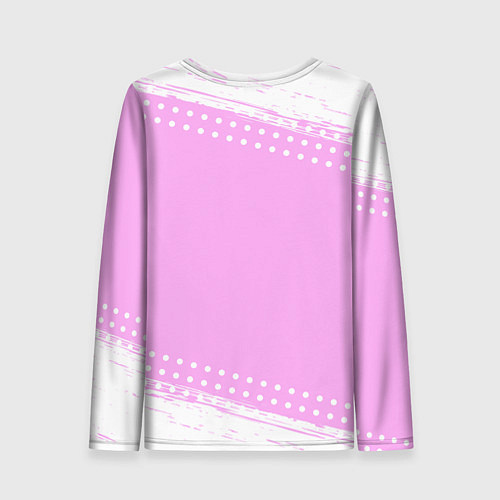 Женский лонгслив Ева кошечка с сердечком / 3D-принт – фото 2