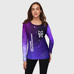 Лонгслив женский Deftones просто космос, цвет: 3D-принт — фото 2