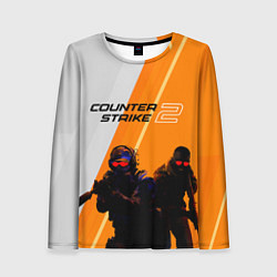Лонгслив женский Сounter strike 2, цвет: 3D-принт