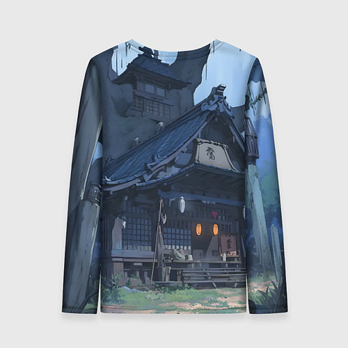 Женский лонгслив Аниме Пивозавр / 3D-принт – фото 2