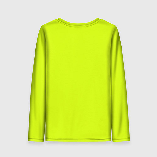 Женский лонгслив Fresh lime / 3D-принт – фото 2