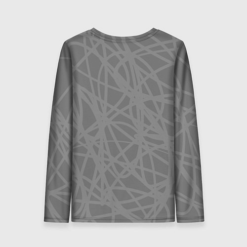 Женский лонгслив Ребус - жопа / 3D-принт – фото 2