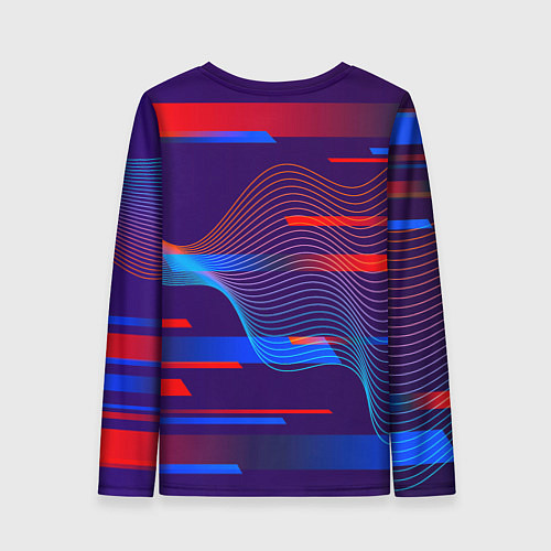 Женский лонгслив BMW power m / 3D-принт – фото 2