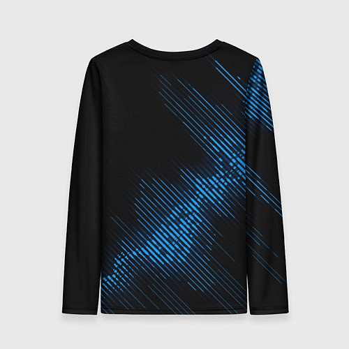 Женский лонгслив Five Finger Death Punch звуковая волна / 3D-принт – фото 2