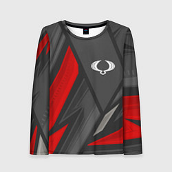 Лонгслив женский SsangYong sports racing, цвет: 3D-принт