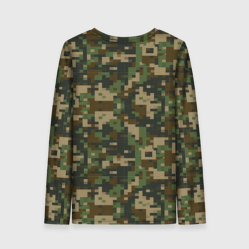 Женский лонгслив Граница на замке День пограничника Overprint / 3D-принт – фото 2