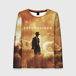 Лонгслив женский Оппенгеймер, цвет: 3D-принт