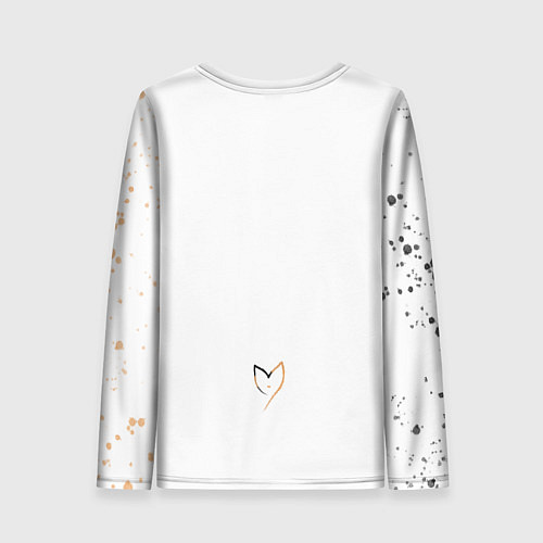 Женский лонгслив Время с кошкой никогда не потрачено зря / 3D-принт – фото 2