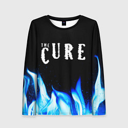 Женский лонгслив The Cure blue fire