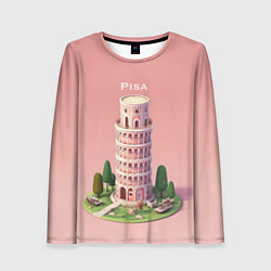 Женский лонгслив Pisa Isometric